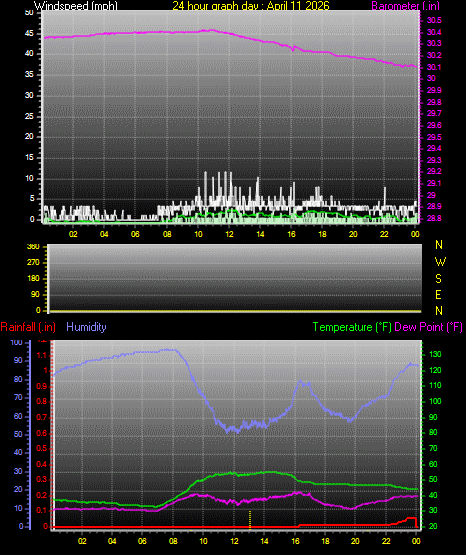 24 Hour Graph for Day 11